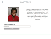 Tablet Screenshot of caseysamuelbell.com